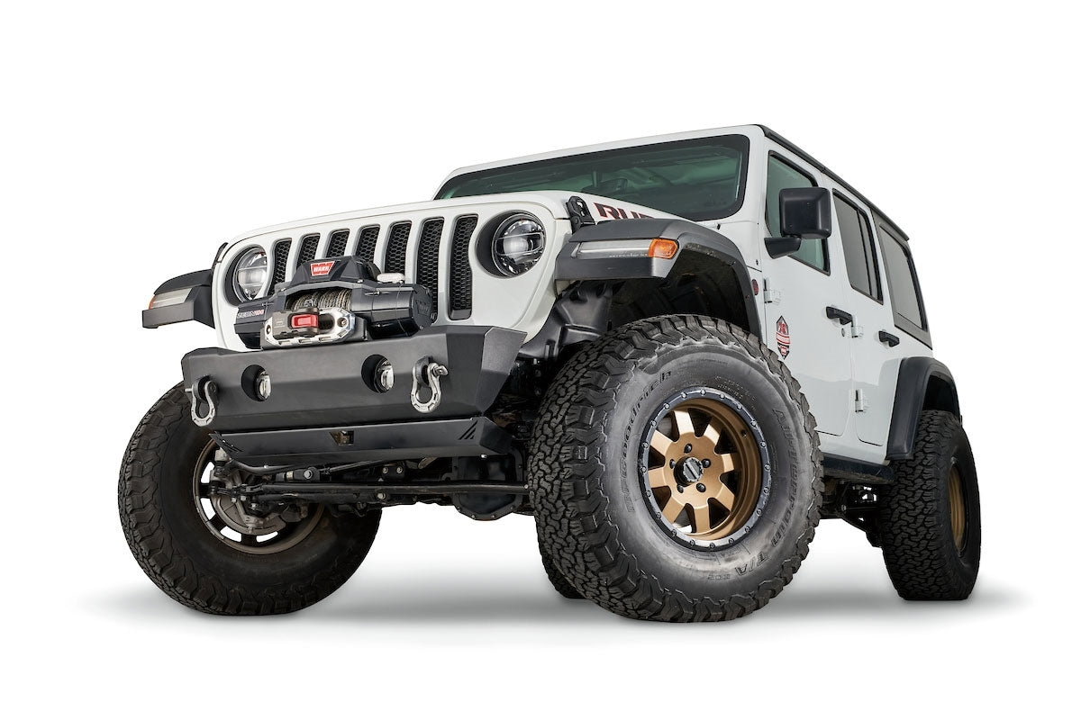 WARN CRAWLER STUBBY FRONT BUMPER W/OUT TUBE