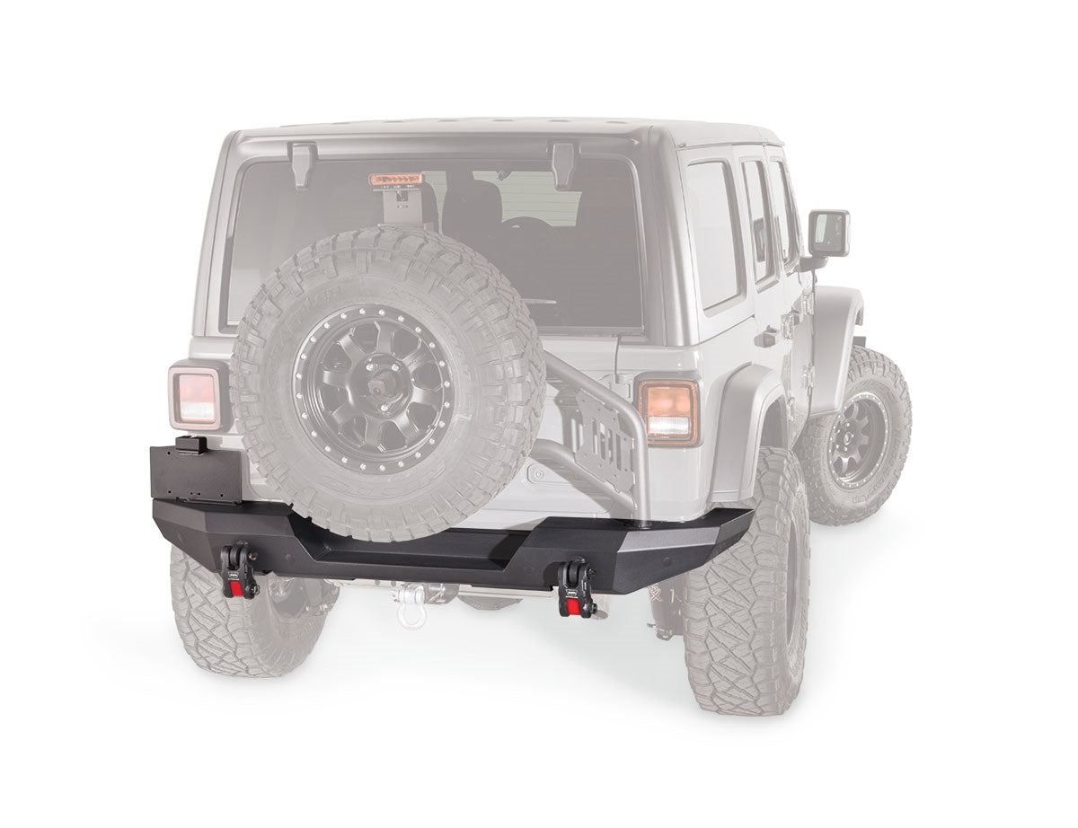 WARN ELITE SERIES REAR BUMPER - TIRE CARRIER COMPATIBLE