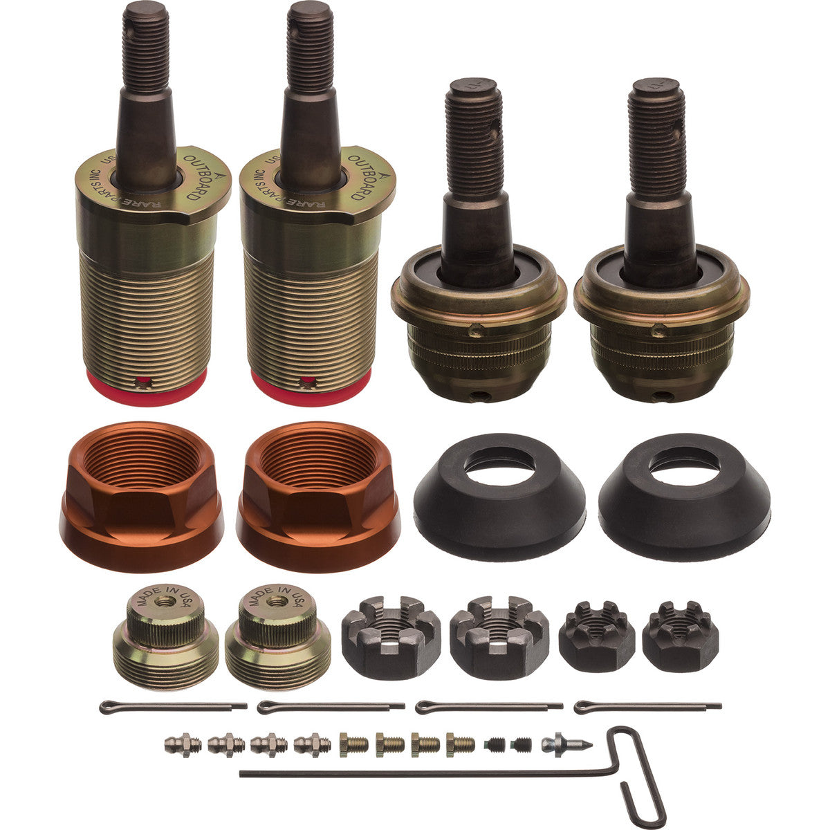 DUAL LOAD CARRYING BALL JOINT KIT - OVERSIZED (TJ)