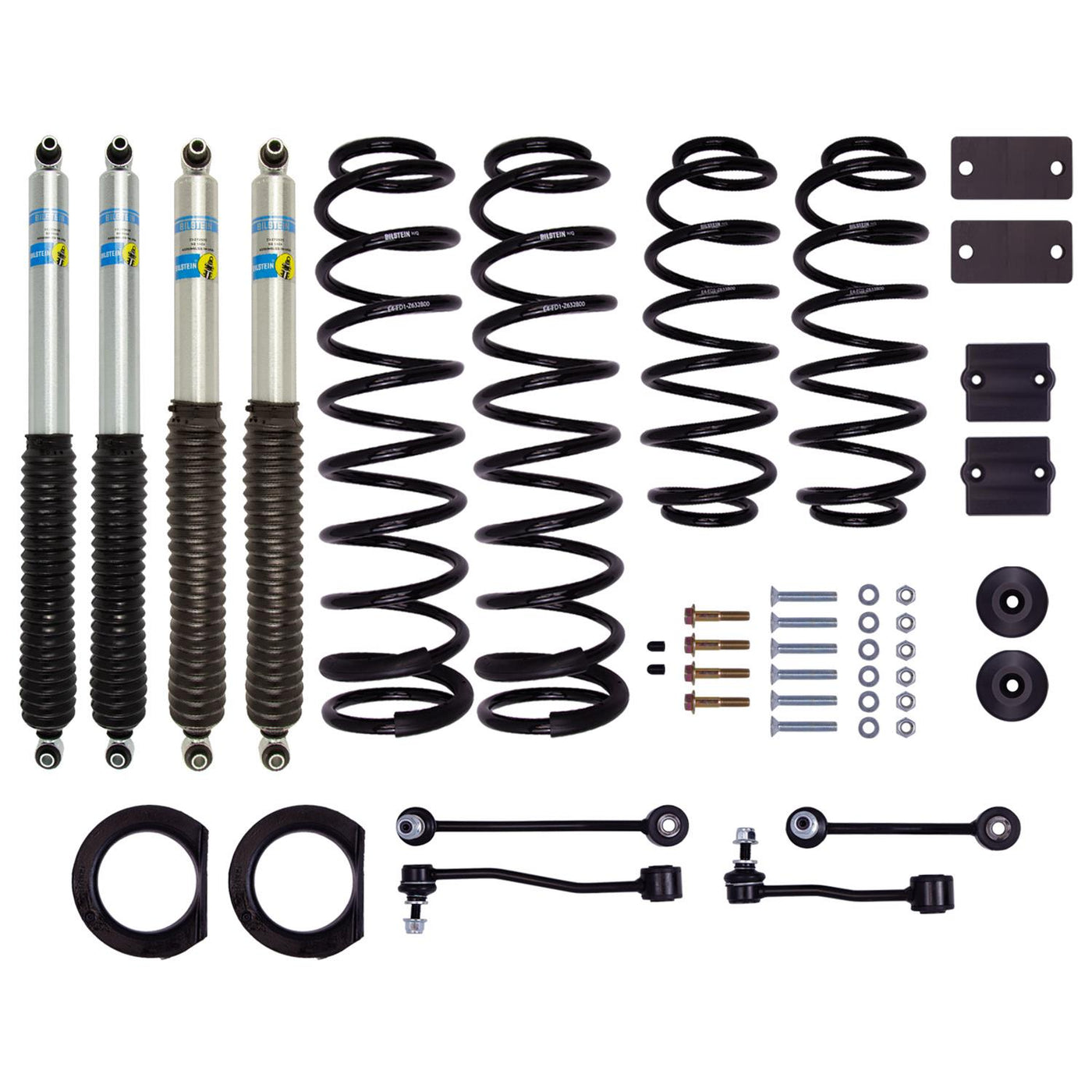 BILSTEIN 1.5IN B8 5100 LIFT KIT (WITHOUT WINCH) FOR JL 4 Door 2.0L & 3.6L