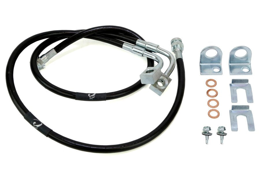 CROWN PERFORMANCE EXTENDED FRONT BRAKE LINES (JK)